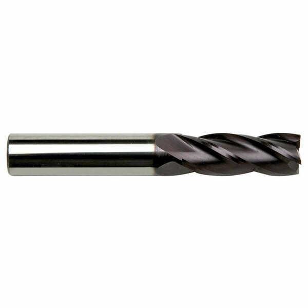 Gs Tooling 6.0mm 4-Flute Soild Carbide End Mill TiAlN Coated 102619